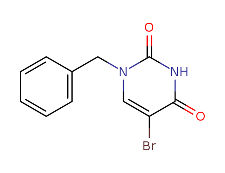 2,4(1H,3H)-Pyrimidinedione, 5-bromo-1-(phenylmethyl)-
