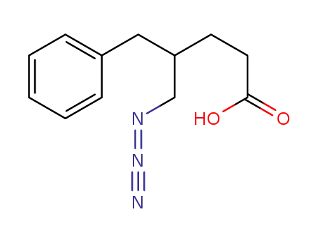5-azido-4-benzylpentanoic acid