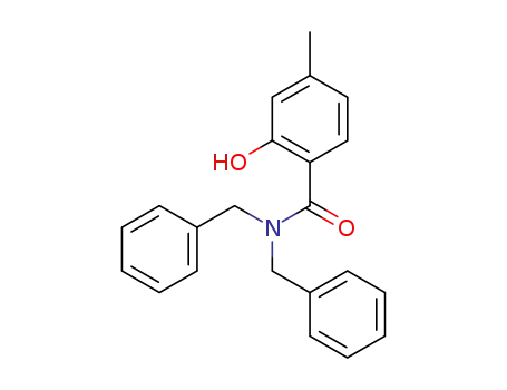N,N-dibenzyl-2-hydroxy-4-methylbenzamide