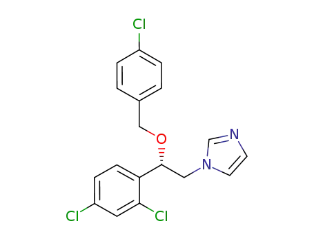 Molecular Structure of 73094-37-8 ((S)-Econazole)