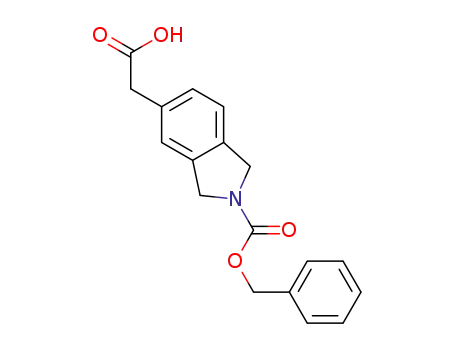2-(2-benzyloxycarbonylisoindolin-5-yl)acetic acid