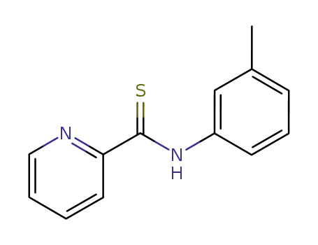 2-Pyridinecarbothioamide, N-(3-methylphenyl)-