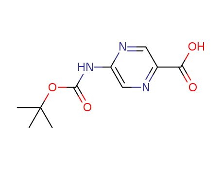 5-Boc-amino-pyrazine-2-carboxylic acid
