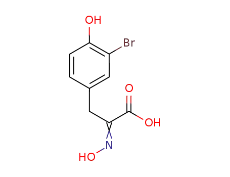3-(3-bromo-4-hydroxyphenyl)-2-(hydroxyimino)propanoic acid