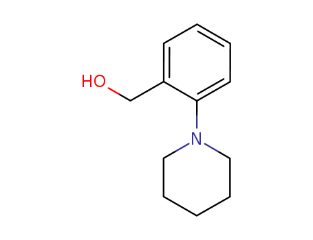 Benzenemethanol,2-(1-piperidinyl)-