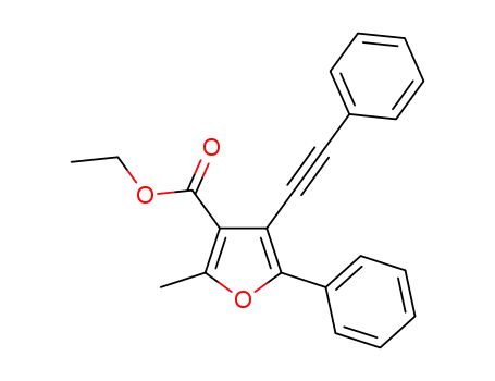 ethyl 2-methyl-5-phenyl-4-(phenylethynyl)furan-3-carboxylate