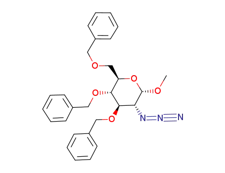 methyl-2-azido-3,4,5-tri-O-benzyl-2-desoxy-α-D-glucopyranoside