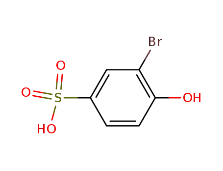 Molecular Structure of 121208-91-1 (2-bromo-4-sulfonic acid phenol)