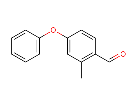Molecular Structure of 57830-12-3 (2-Methyl-4-phenoxybenzaldehyde)
