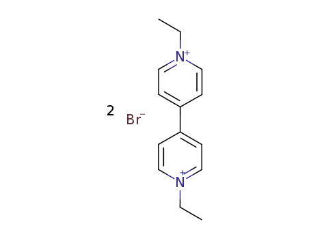 Molecular Structure of 53721-12-3 (1,1'-diethyl-4,4'-bipyridinium dibromide)