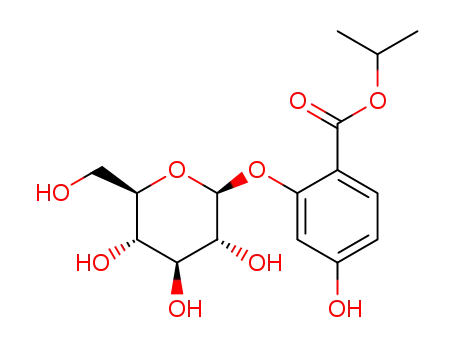 5-hydroxy-2-(isopropoxycarbonyl)phenyl-β,D-glucoside