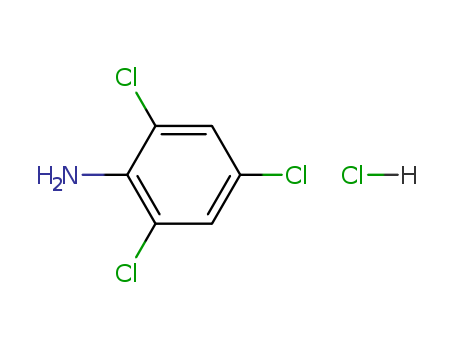 Benzenamine,2,4,6-trichloro-, hydrochloride (1:1)