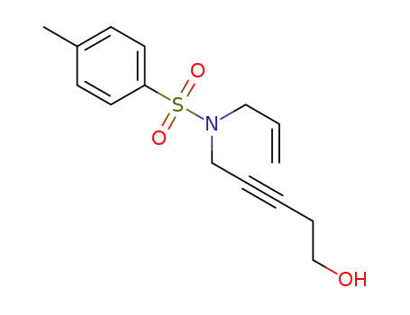 N-allyl-N-(5-hydroxy-pent-2-ynyl)-4-methylbenzenesulfonamide