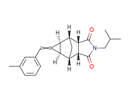 N-isobutyl-3-exo-(3-methylbenzylidene)tricyclo[3.2.1.02,4]octane-6,7-endo-dicarboximide