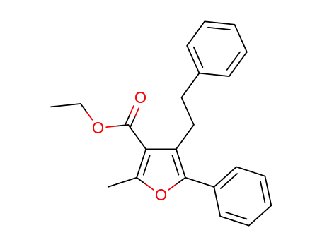 ethyl 2-methyl-4-phenethyl-5-phenylfuran-3-carboxylate