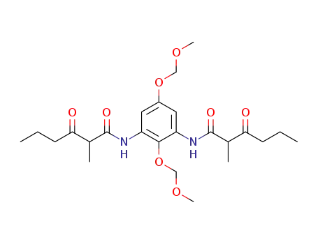 N,N'-[2,5-bis(methoxymethoxy)-1,3-phenylene]bis(2-methyl-3-oxohexanamide)