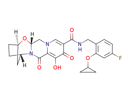 (2R,5S,13aR)-N-(2-cyclopropoxy-4-fluorobenzyl)-8-hydroxy-7,9-dioxo-2,3,4,5,7,9,13,13a-octahydro-2,5-methanopyrido[1',2':4,5]pyrazino[2,1-b][1,3]oxazepine-10-carboxamide