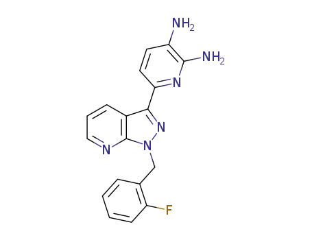 6-[1-(2-fluorobenzyl)-1H-pyrazolo[3,4-b]pyridin-3-yl]pyridine-2,3-diamine