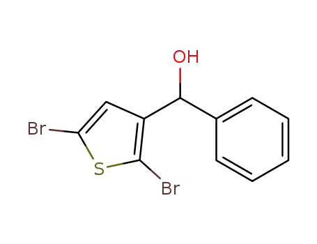 2,5-dibromo-α-phenyl-3-thiophenemethanol