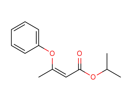 Molecular Structure of 1613614-14-4 ((Z)-isopropyl 3-phenoxybut-2-enoate)