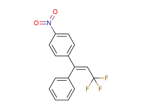 (E)-1-nitro-4-(3,3,3-trifluoro-1-phenylprop-1-en-1-yl)benzene