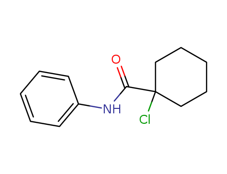 Cyclohexanecarboxamide,1-chloro-N-phenyl- cas  4664-73-7