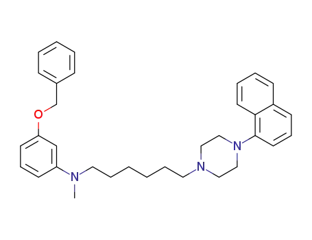 3-(benzyloxy)-N-methyl-N-(6-{4-[3-(trifluoromethyl)phenyl]piperazin-1-yl}hexyl)aniline