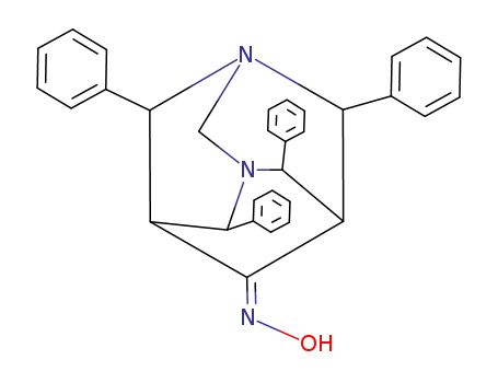 2,4,6,8-Tetraphenyl-3,7-diazaadamantane-9-one oxime