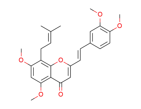 C<sub>26</sub>H<sub>28</sub>O<sub>6</sub>