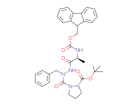 N-Fmoc-(2S)-alanyl-aza-phenylalanyl-(2S)-prolyl-tert-butyl ester