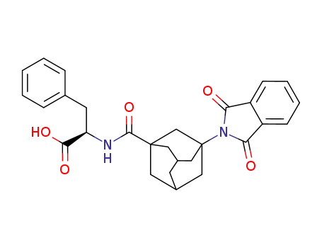 (R)-2-{[3-(N-phthalimido)adamantan-1-yl]carboxamido}-3-phenylpropanoic acid