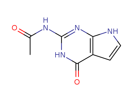 N-(4-Oxo-1,7-dihydropyrrolo[2,3-d]pyrimidin-2-yl)acetamide cas  62160-25-2