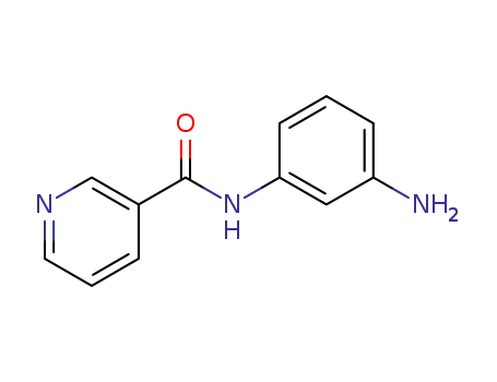 Molecular Structure of 63556-12-7 (N-(3-aminophenyl)nicotinamide)