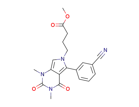 methyl 4-(5-(3-cyanophenyl)-1,3-dimethyl-2,4-dioxo-3,4-dihydro-1H-pyrrolo[3,4-d]pyrimidin-6(2H)-yl)butanoate