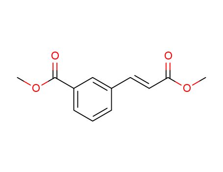 Benzoic acid, 3-[(1E)-3-methoxy-3-oxo-1-propenyl]-, methyl ester