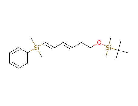 tert-butyl(((3E,5E)-6-(dimethyl(phenyl)silyl)hexa-3,5-dien-1-yl)oxy)dimethylsilane