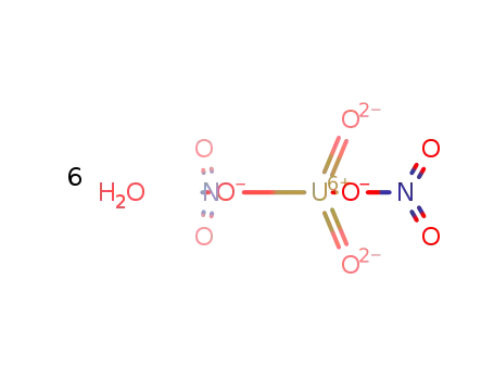 Uranium, bis(nitrato-kO)dioxo-, hydrate (1:6), (T-4)-(9CI)
