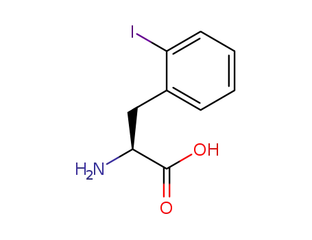 Molecular Structure of 167817-55-2 (2-Iodo-L-Phenylalanine)