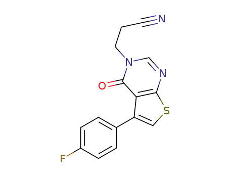 C<sub>15</sub>H<sub>10</sub>FN<sub>3</sub>OS