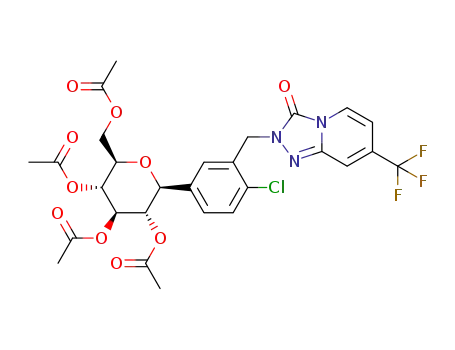 C<sub>28</sub>H<sub>27</sub>ClF<sub>3</sub>N<sub>3</sub>O<sub>10</sub>