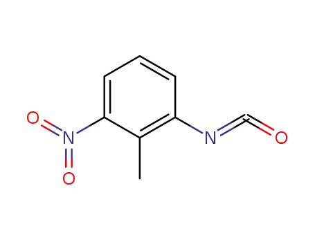 Molecular Structure of 23695-15-0 (2-METHYL-3-NITROPHENYL ISOCYANATE)