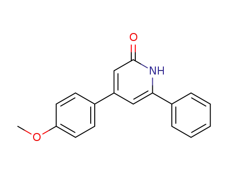2(1H)-Pyridinone, 4-(4-methoxyphenyl)-6-phenyl-