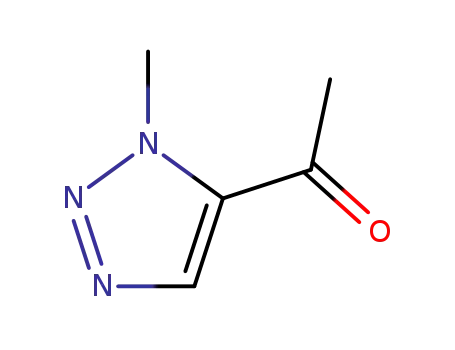 Molecular Structure of 194209-18-2 (Ethanone, 1-(1-methyl-1H-1,2,3-triazol-5-yl)- (9CI))
