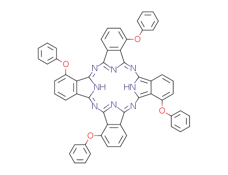 Molecular Structure of 77474-60-3 (1,8,15,22-TETRAPHENOXY-29H,31H-PHTHALOCYANINE)