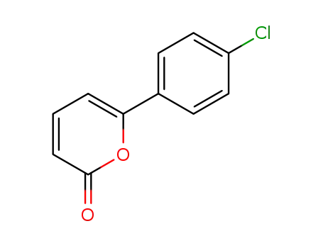 2H-Pyran-2-one, 6-(4-chlorophenyl)-