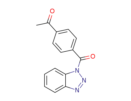 1-[4-(1H-benzotriazole-1-carbonyl)phenyl]ethan-1-one