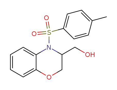 3-hydroxymethyl-4-(toluene-4-sulfonyl)-3,4-dihydro-2<i>H</i>-benzo[1,4]oxazine
