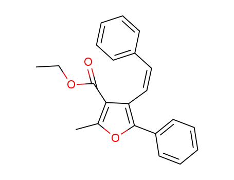 (Z)-ethyl 2-methyl-5-phenyl-4-styrylfuran-3-carboxylate