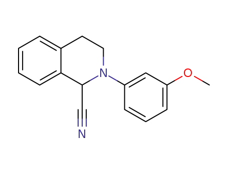 2-(3-methoxyphenyl)-1,2,3,4-tetrahydroisoquinoline-1-carbonitrile