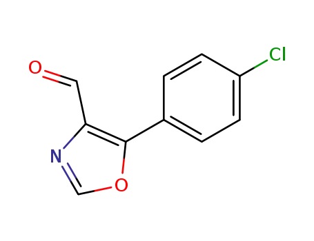 5-(4-chlorophenyl)oxazole-4-carboxaldehyde